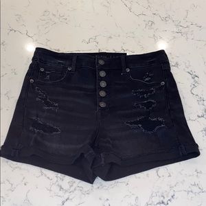 BUTTON FLY HIGH WAIST SHORT american eagle